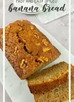 Easy banana bread - a healthy and delicious treat