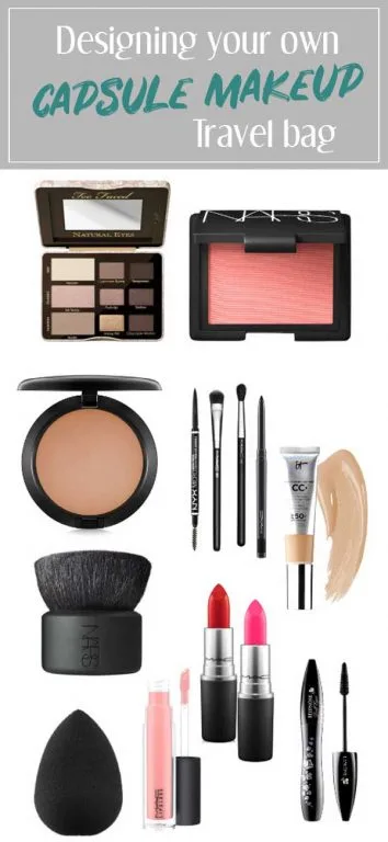 Perfect your Capsule Makeup Bag for Travel